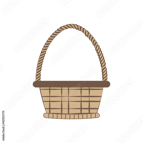 Basket vector illustration