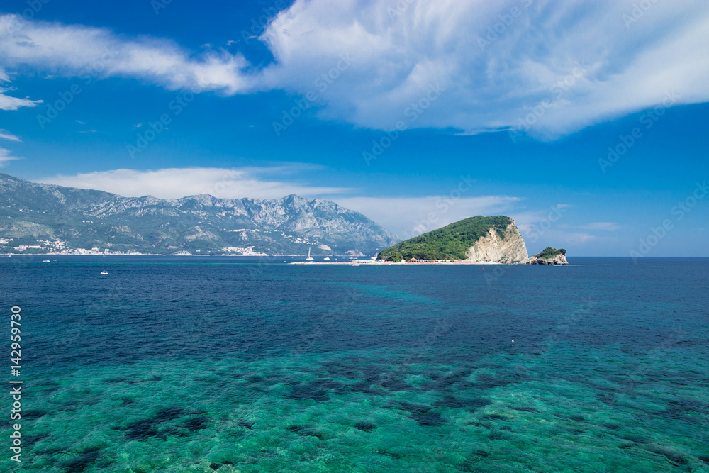 Fototapeta premium Budva Montenegro Azure Sea