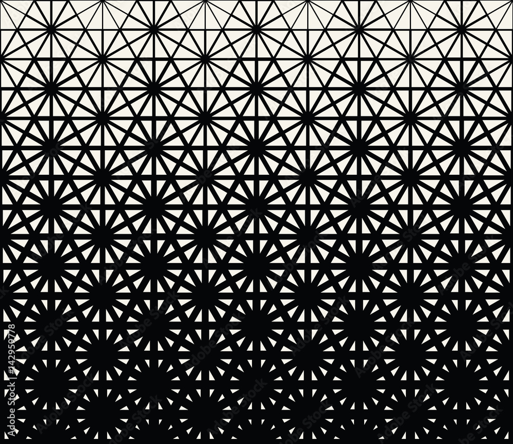 geometric triangle halftone minimal pattern vector background
