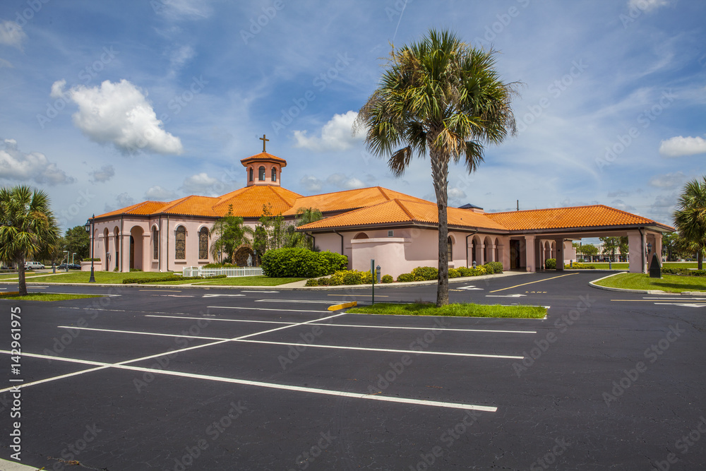 Obraz premium San Pedro Catholic Church, North Port, Florida
