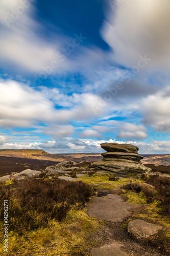 Hathersage Peak District, Derbyshire, UK
