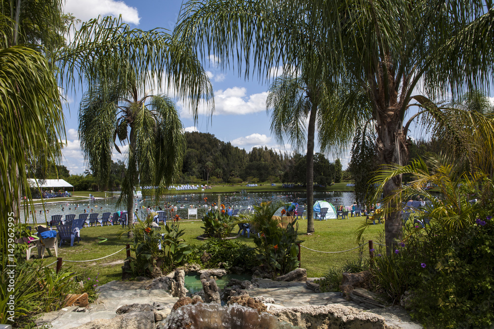 Warm Mineral Springs In North Port, Florida