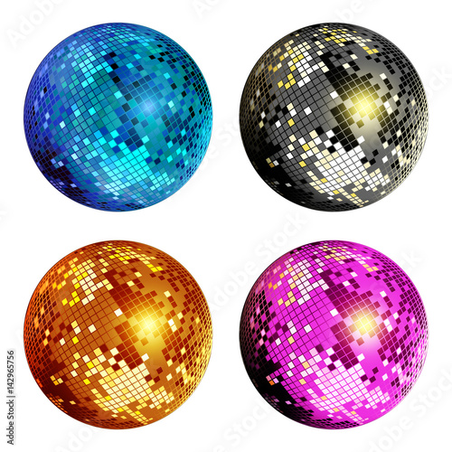 Disco ball set
