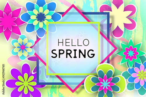 Hello Spring Design Stock V...