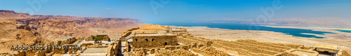 Photos Ruins of Masada fortress and Dead Sea