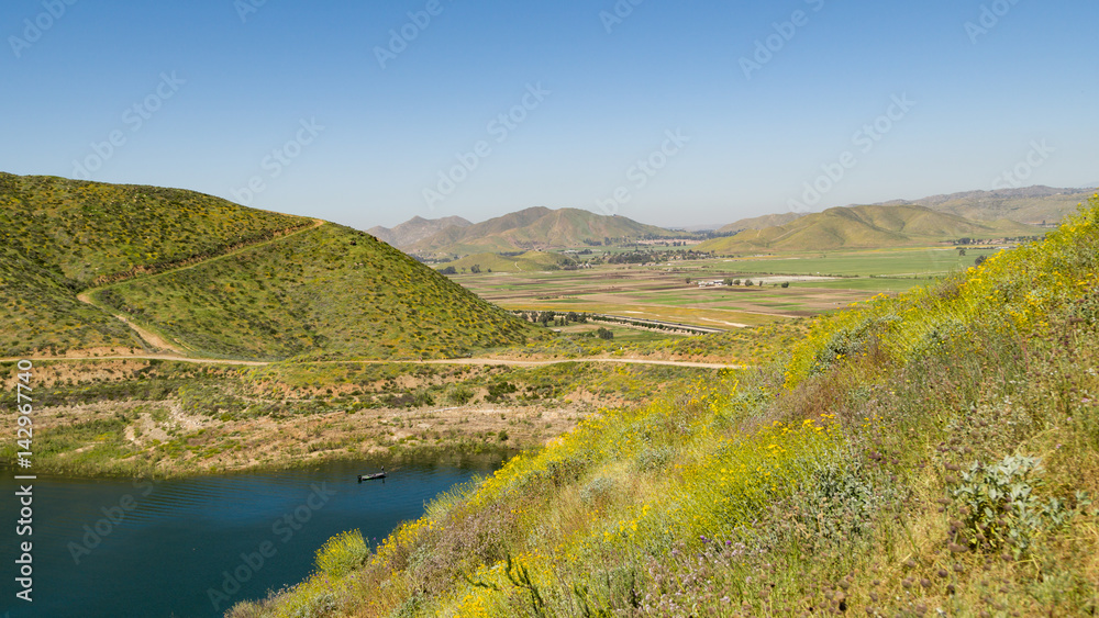 Obraz premium Diamond Valley Lake