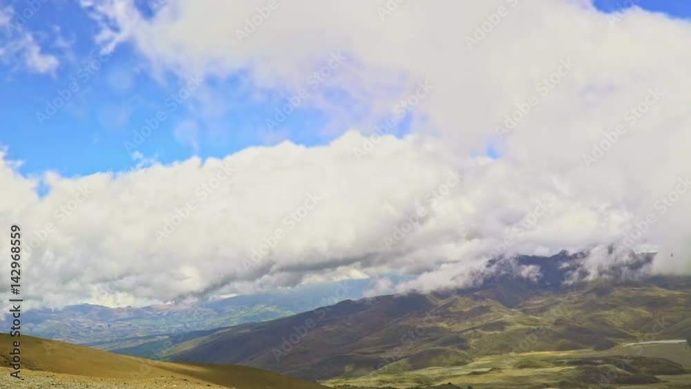 Timelapse Cotopaxi National Park