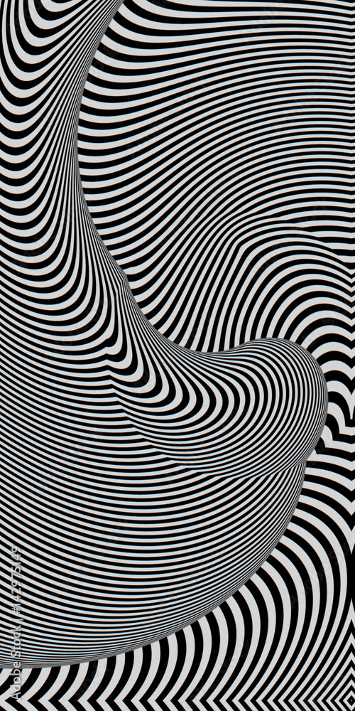 abstract pattern zebra illusion hypnotic