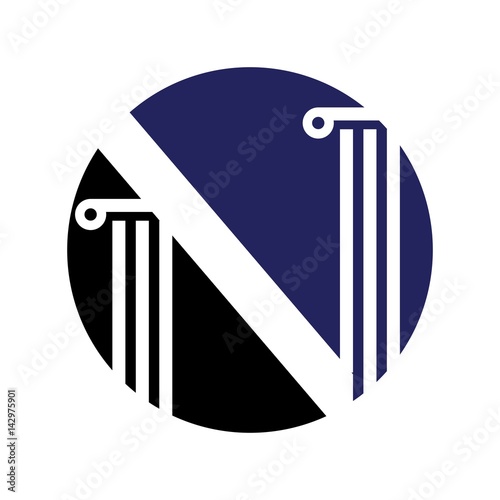 law logo vector.