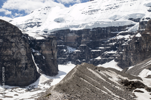 Lake Louise in the summer