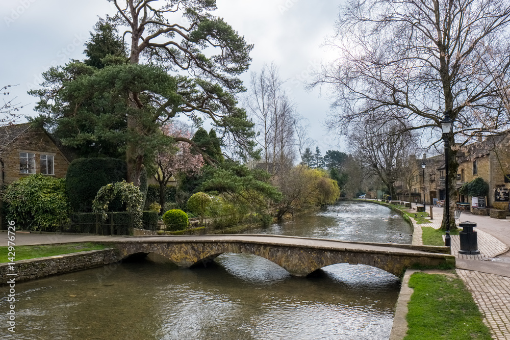 Scenic View of Bourton-in-the-Water