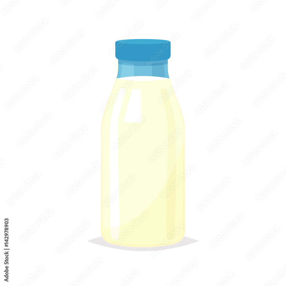 Milk bottle vector isolated Milk bottle vector isolated