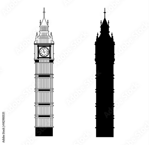 Big Ben vector