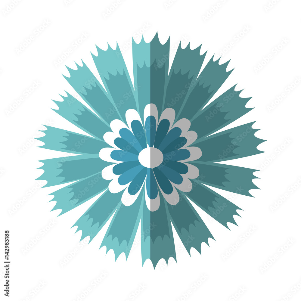 beautiful flower icon over white background. colorful design. vector illustration beautiful flower icon over white background. colorful design. vector illustration