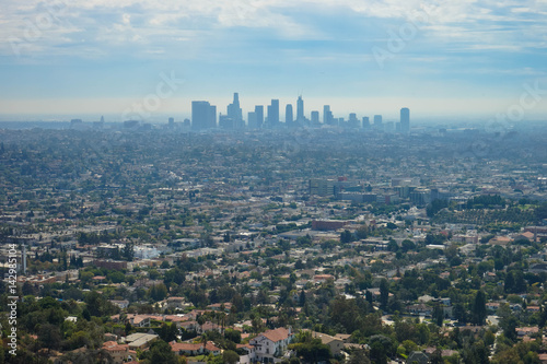 Panorama view of Los Angeles