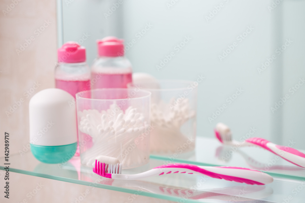 Toothbrush in the bathroom Toothbrush in the bathroom