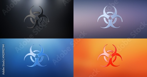 Biohazard S 3d Icon