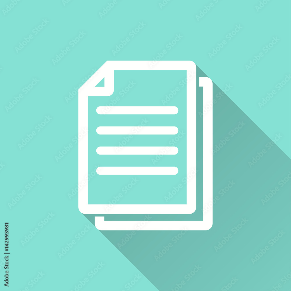 Document - vector icon. Document - vector icon.