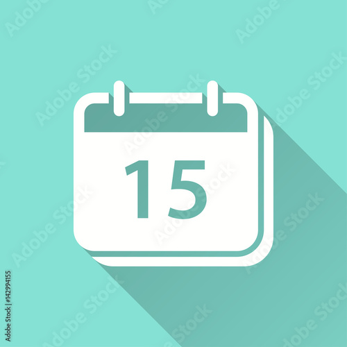 Calendar - vector icon. © lovemask