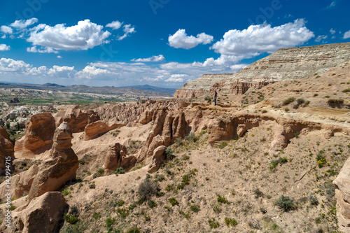 Red Valley Landscape View