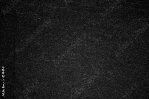 Dark grey black slate background or texture.