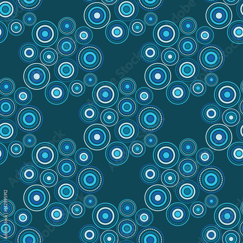 Polka dot seamless pattern. Print. Repeating background. Cloth design, wallpaper.