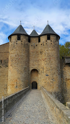 Medieval castle of Carcassonne