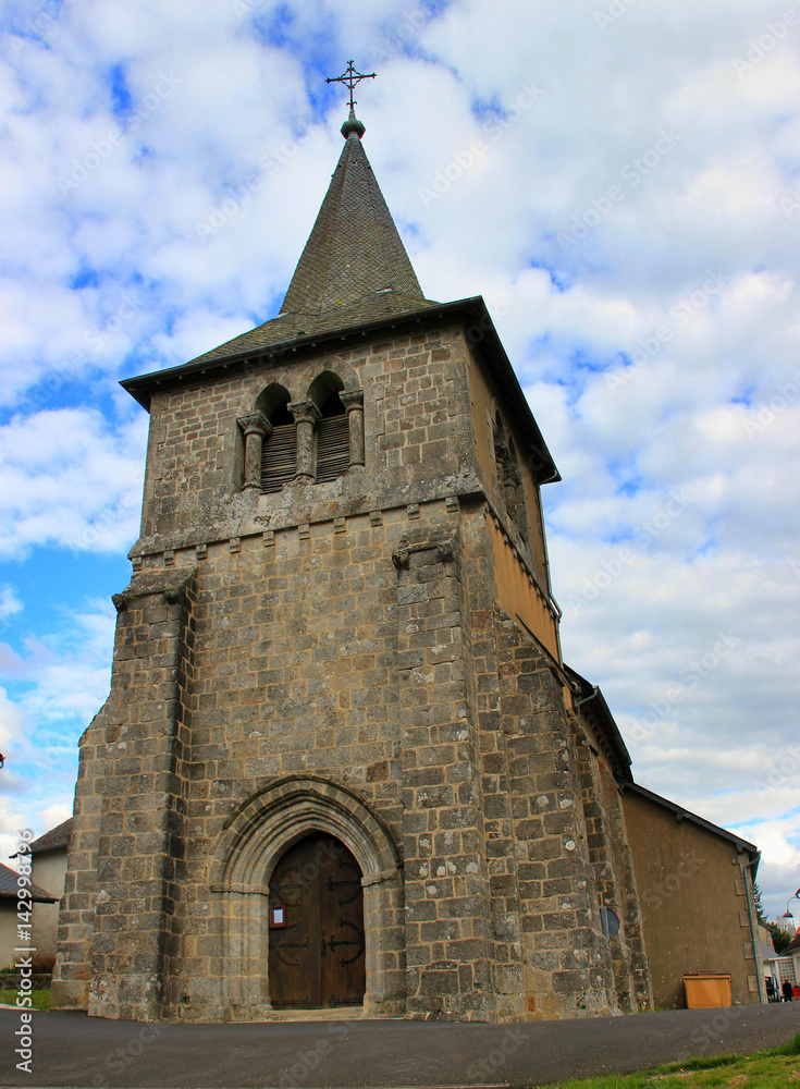Eglise d'Aix en Corrèze.