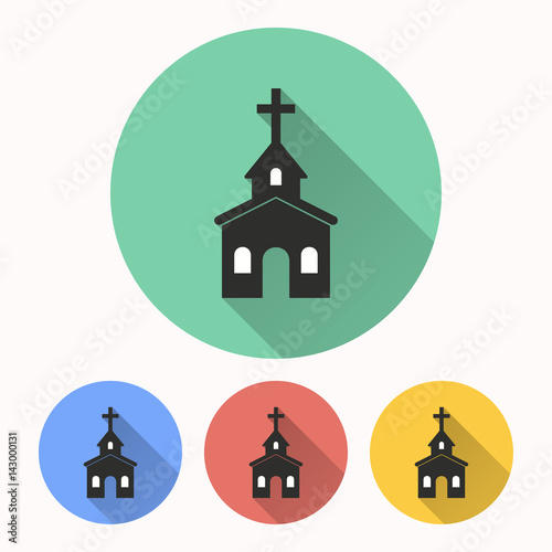 Church - vector icon.