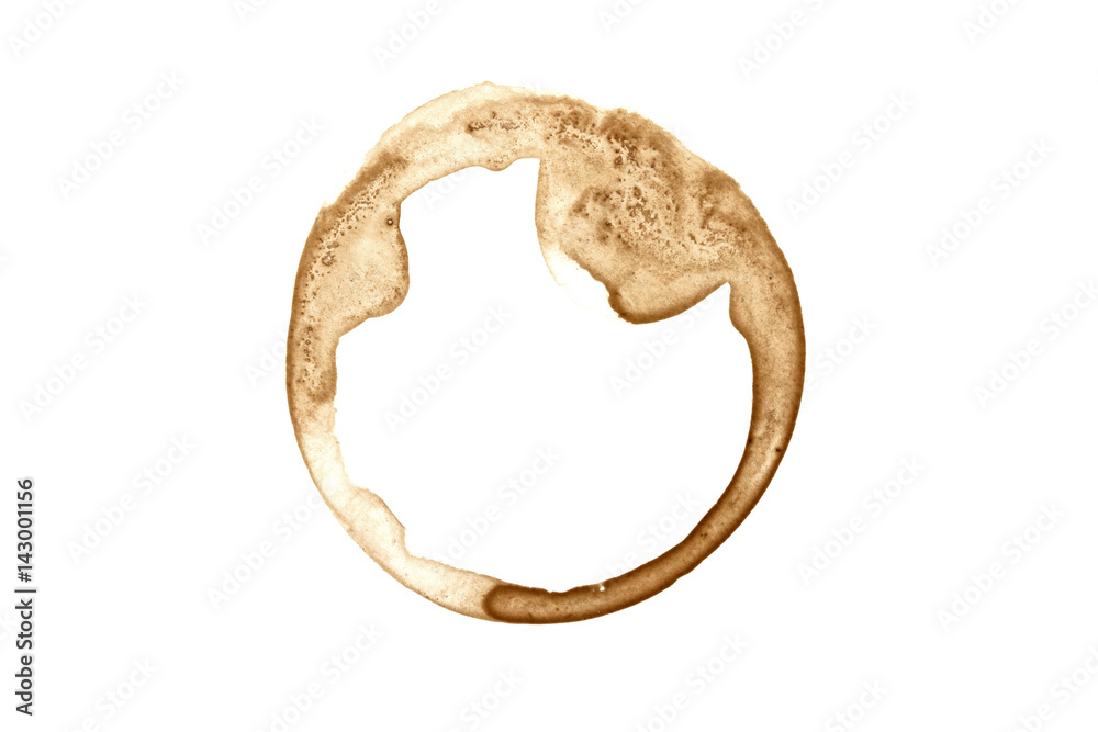 Coffee Stain - Isolated Photo./ Coffee Stain - Isolated Photo 
