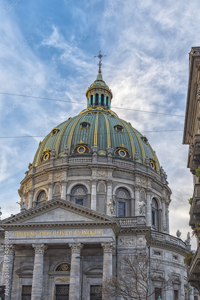 Obraz premium Marble Church in Copenhagen