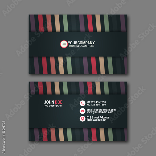 Business Card Template.