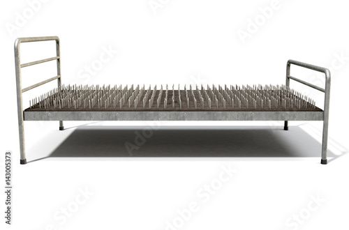 Bed Of Nails Isolated