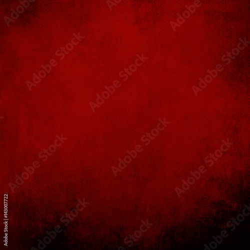 red grungy canvas background or texture
