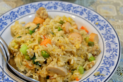 Fried Rice with Vegetables.