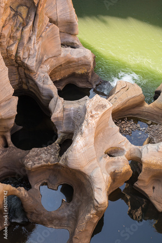 Bourke Luck Potholes, Rock formation, Blyde River Canyon, South Africa, Africa