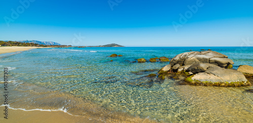 Fototapeta Naklejka Na Ścianę i Meble -  Rocks in Orrì beach