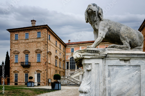 Castle of Govone in Piedmont, Italy