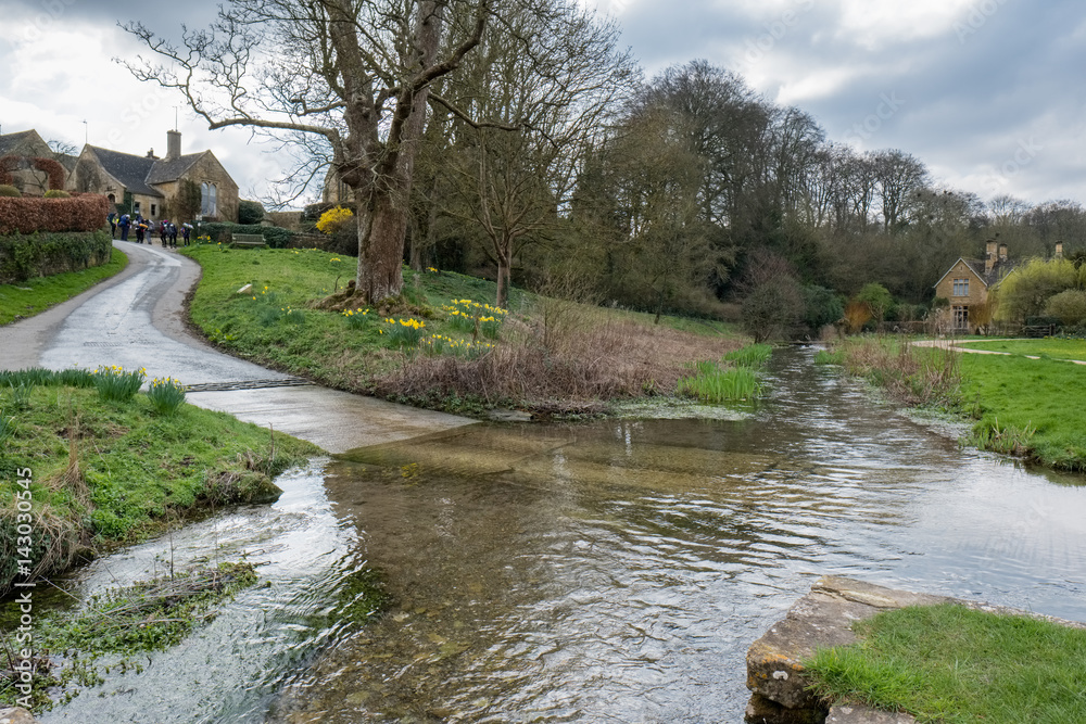 Scenic View of Upper Slaughter Village Scenic View of Upper Slaughter Village
