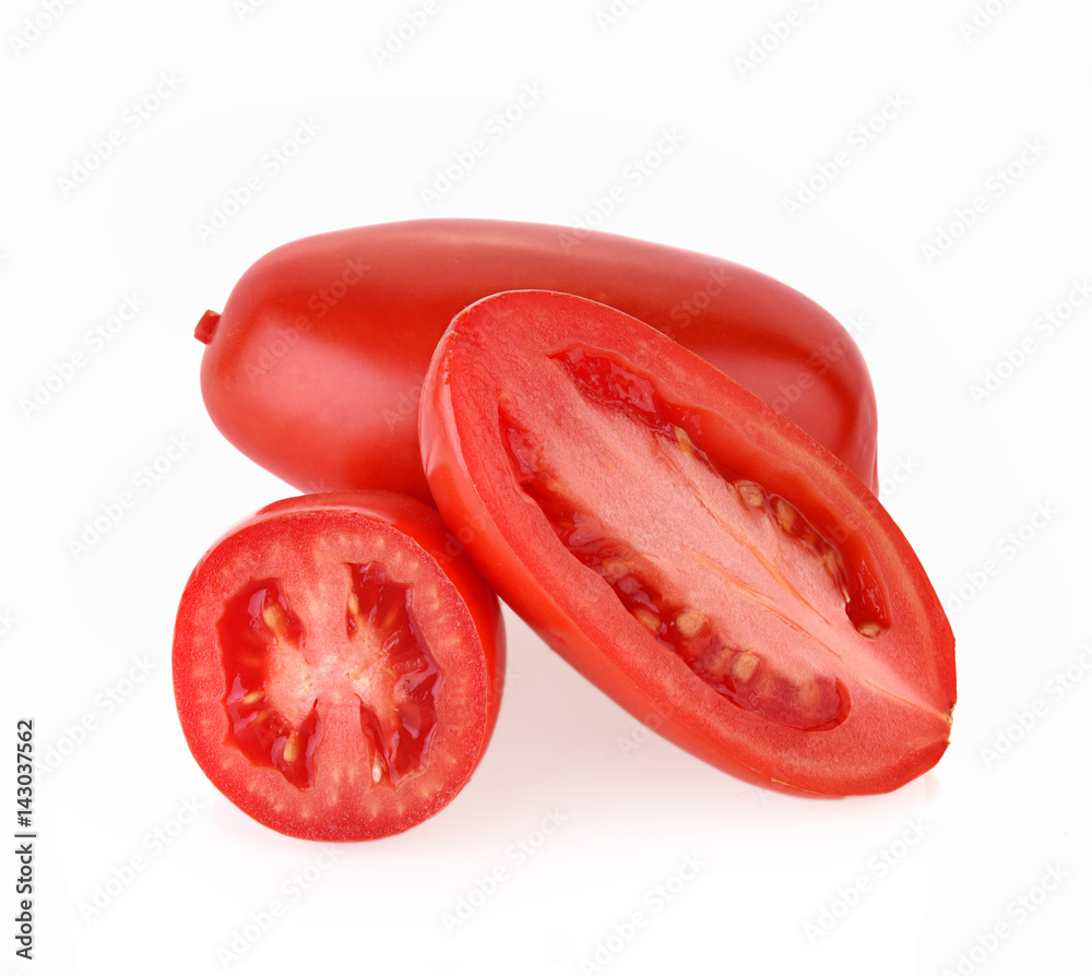 Tomato fresh isolated on white background Tomato fresh isolated on white background