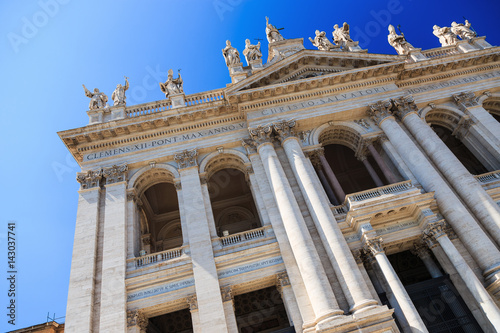 St. John Lateran's Basilica is the cathedral church of the Diocese of Rome and the official ecclesiastical seat of the Pope