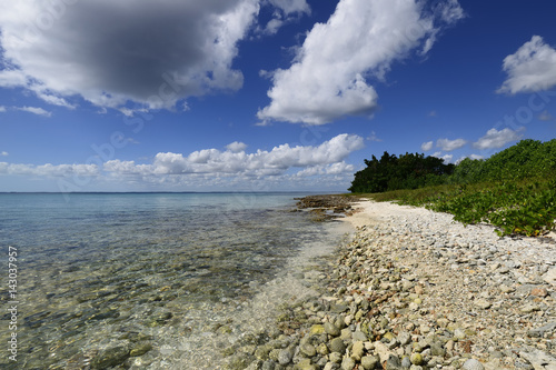 Coral beaches in Cuba