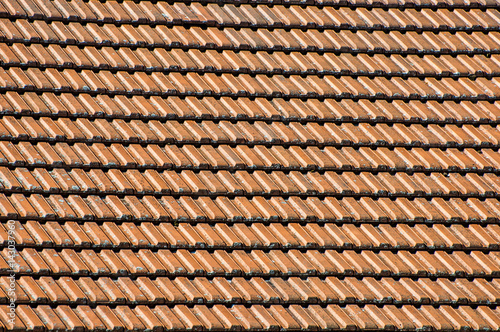 Tile roofs, patterns - Textures and backgrounds