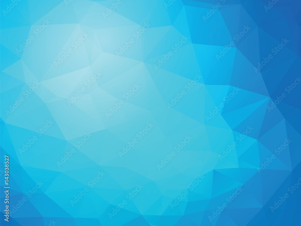 blue geometric background