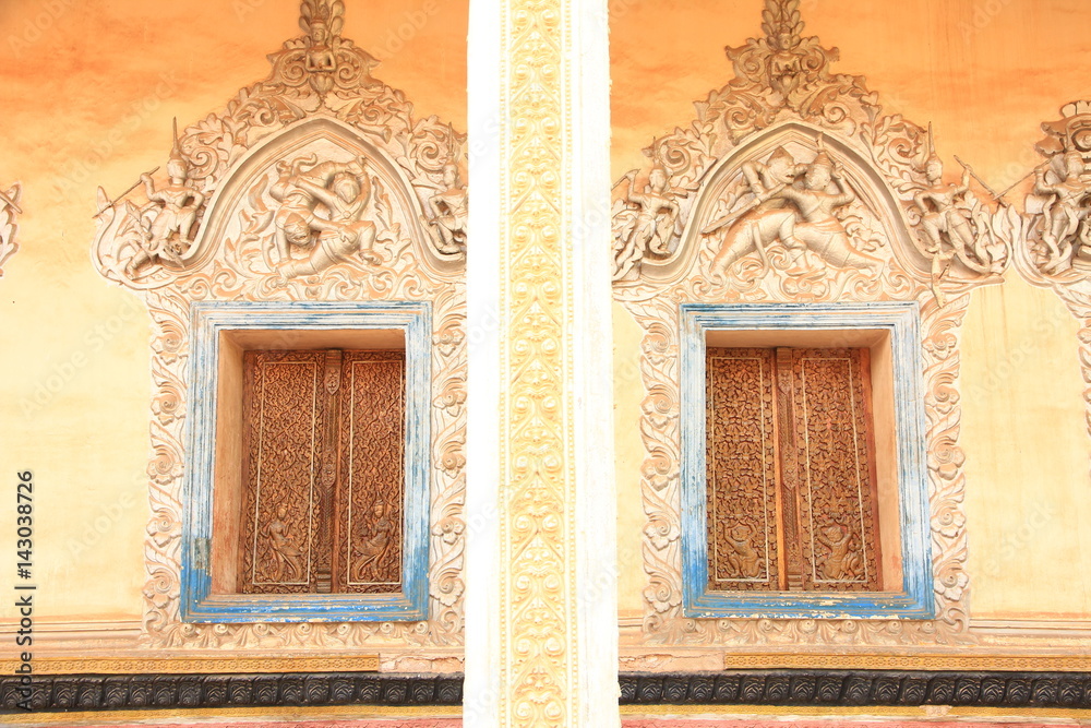 Obraz premium Wat Bo in Siem Reap, Cambodia