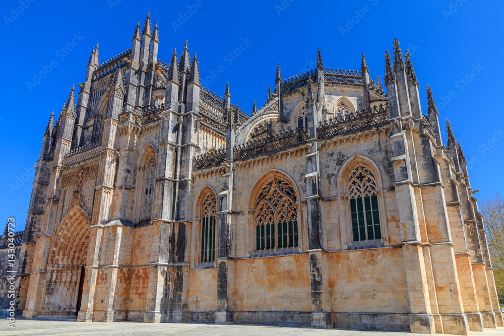 Batalha. Mosteiro de Santa Maria da Vitória, e mais conhecido para todos nós como o Mosteiro da Batalha, uma das mais belas obras de Portugal