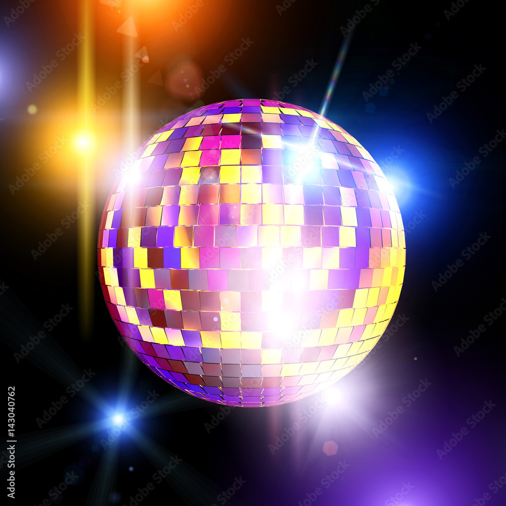 Obraz premium disco mirror ball