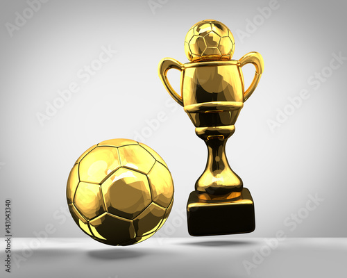 Golden football champion Cu...