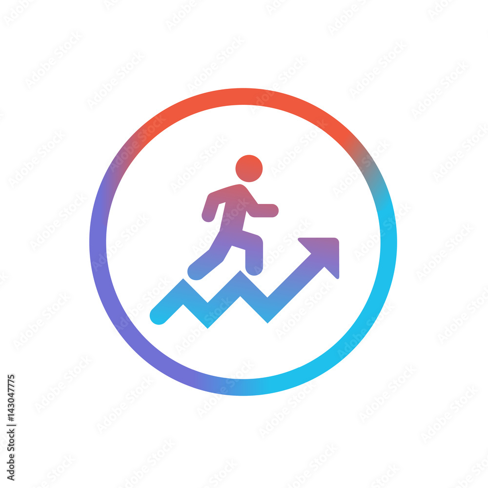 Rainbow Line App Design Rainbow Line App Design