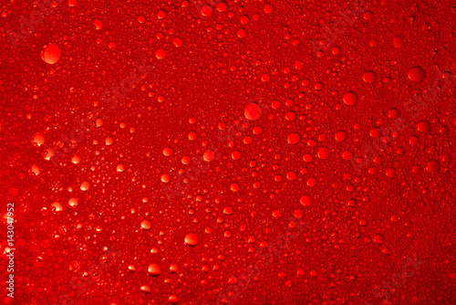 The texture color of the water bubbles